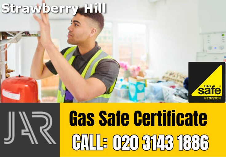 gas safe certificate Strawberry Hill